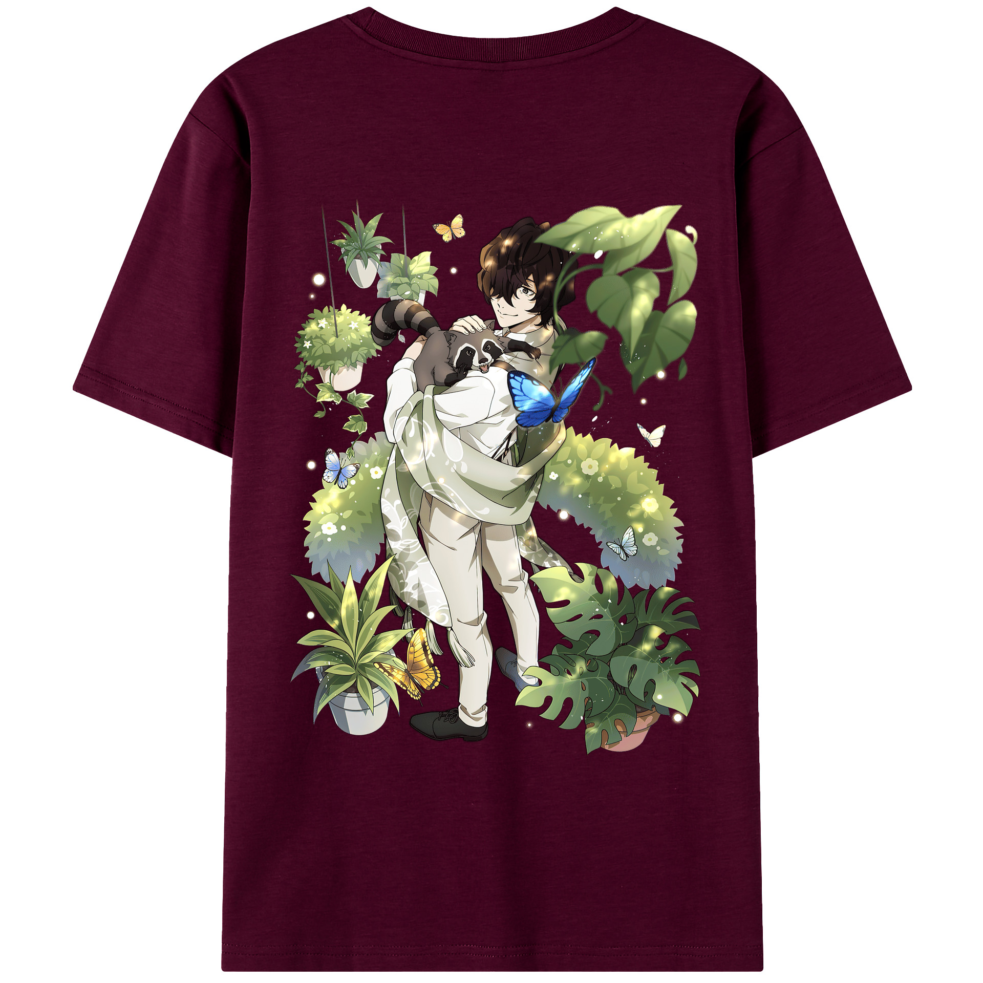 （画像用） 文豪ストレイドッグス Bungo Stray Dogs レディース半袖Tシャツ(バックプリント)